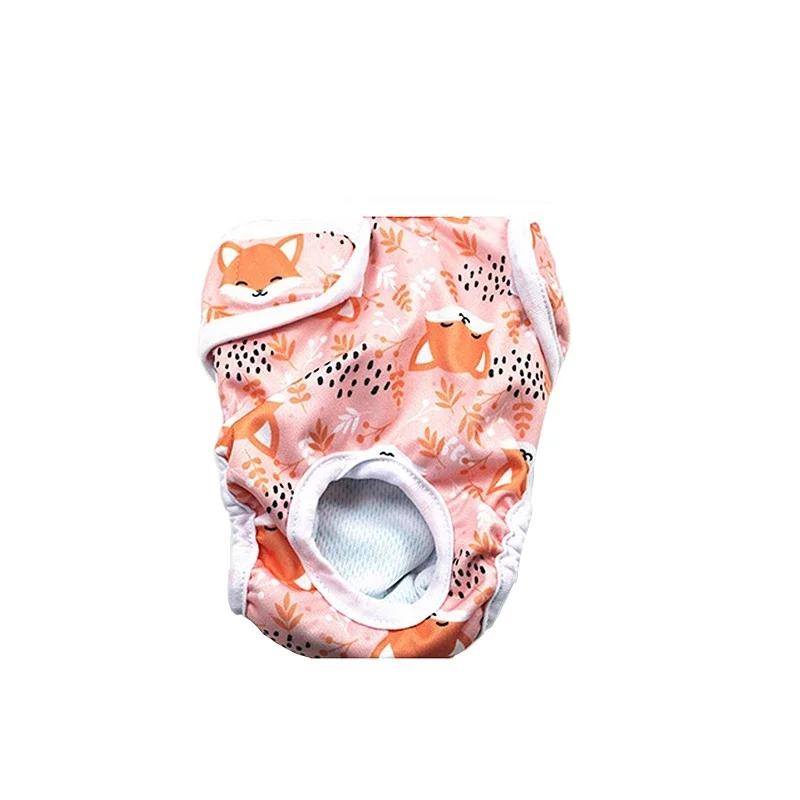 Washable Female Dog Diapers Panties Waterproof Reusable Puppy Underwear Shorts Menstruation Sanitary Safety Physiological Pant