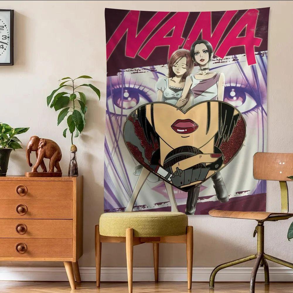 Retro Anime Tapestry, Cartoon Girl Wall Hanging, Home Decor For Bedroom, Gaming Room, Dorm, Living Room And Birthday