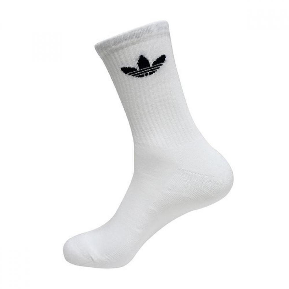 

Adidas Adidas Cushion Crew Socks 3 Pack Long Neck Socks 3 Pairs Set White HB5881