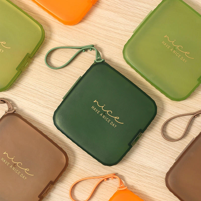 Travel Containers Mask Storage Box Dust Proof Storage Case ID Card Storage Home Organizer Transparent Mask Cover