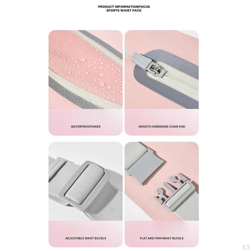 Running Belt Fanny Pack Jogging Pouch Multifunctional Versatile Runners Waist Bag for