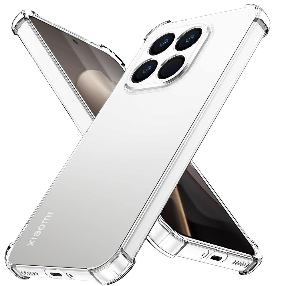 

3D Противоударный чехол с подушками безопасности для Xiaomi 17 15 15T 14 14T T T Pro Lite X Силиконовый Мягкий Кристально Чистый Ультратонкий Чехол Xiaomi 13 Ultra