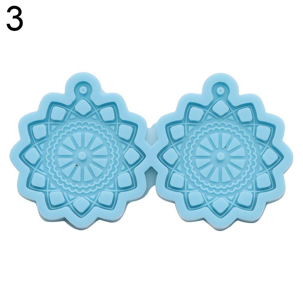 DIY Casting Mould Crafts Epoxy Resin Mold Keychain Pendant Earrings Mold Ear Studs