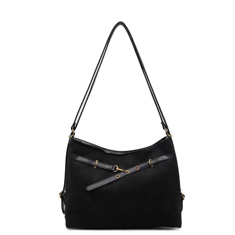 Women's 2025 Autumn/Winter Fashion: Casual Large-Capacity Textured Tote & Crossbody Backpack