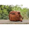 Leather Camera Bag Satchel DSLR Camera Bag Genuine Leather Bag for Camera Saddle