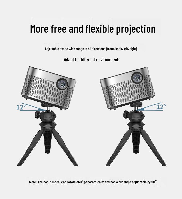 Mobile Live Broadcast Desktop Tripod for DSLR Camera and Mini Projector