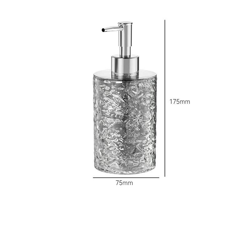 Hands Foaming Soap Dispenser Press-type Bathroom Liquid Soap Bottle Refillable Dish Soap Container Light Luxury Hand Washer