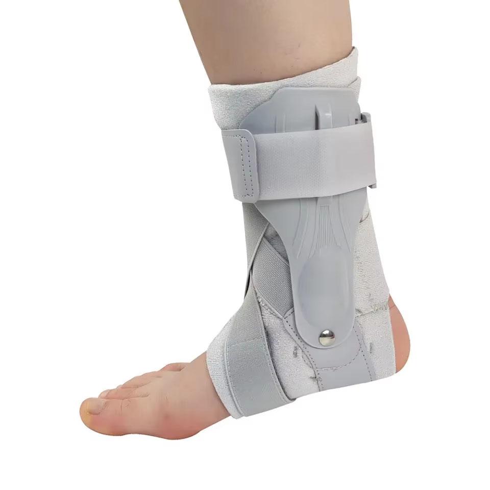 

Durable And Safe 1Pcs Adjustable Sports Ankle Ankle Sprained Brace Joint Protector Compression Support Pp Guard Plate Protection Unisex M