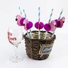 5Pcs Pink Flamingo Paper Straws Luau Tropical Beach Party Barware Favor