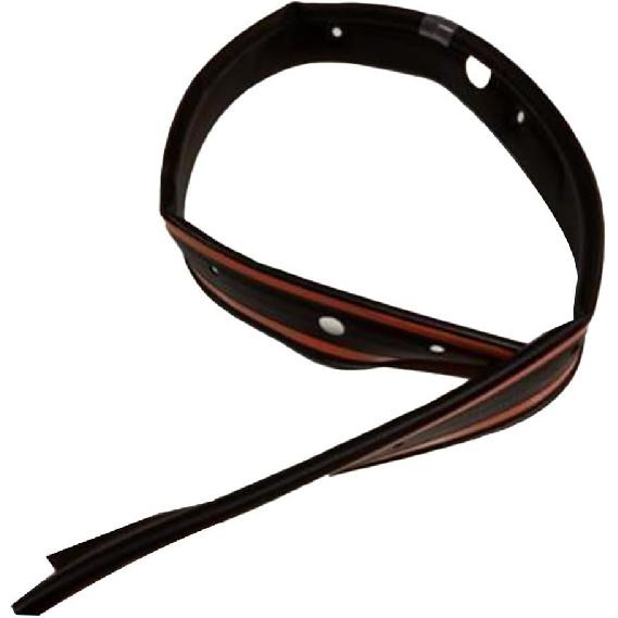 for Toyota for Corolla 2009-2013 Hood to Front End Seal Bumper Panel Rubber Weather Strip Replacement Part Black OEM 53395-02040 Direct Fit