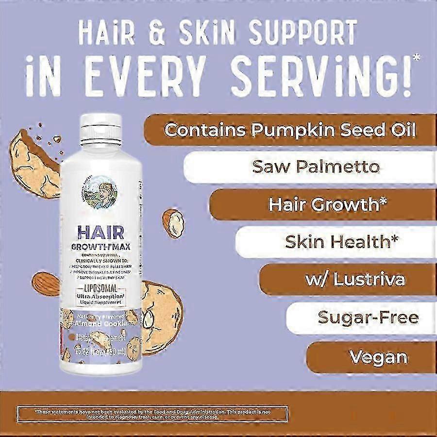 Mary Ruth's Liposomales Haarwachstum Max Mit Lustriva,zx