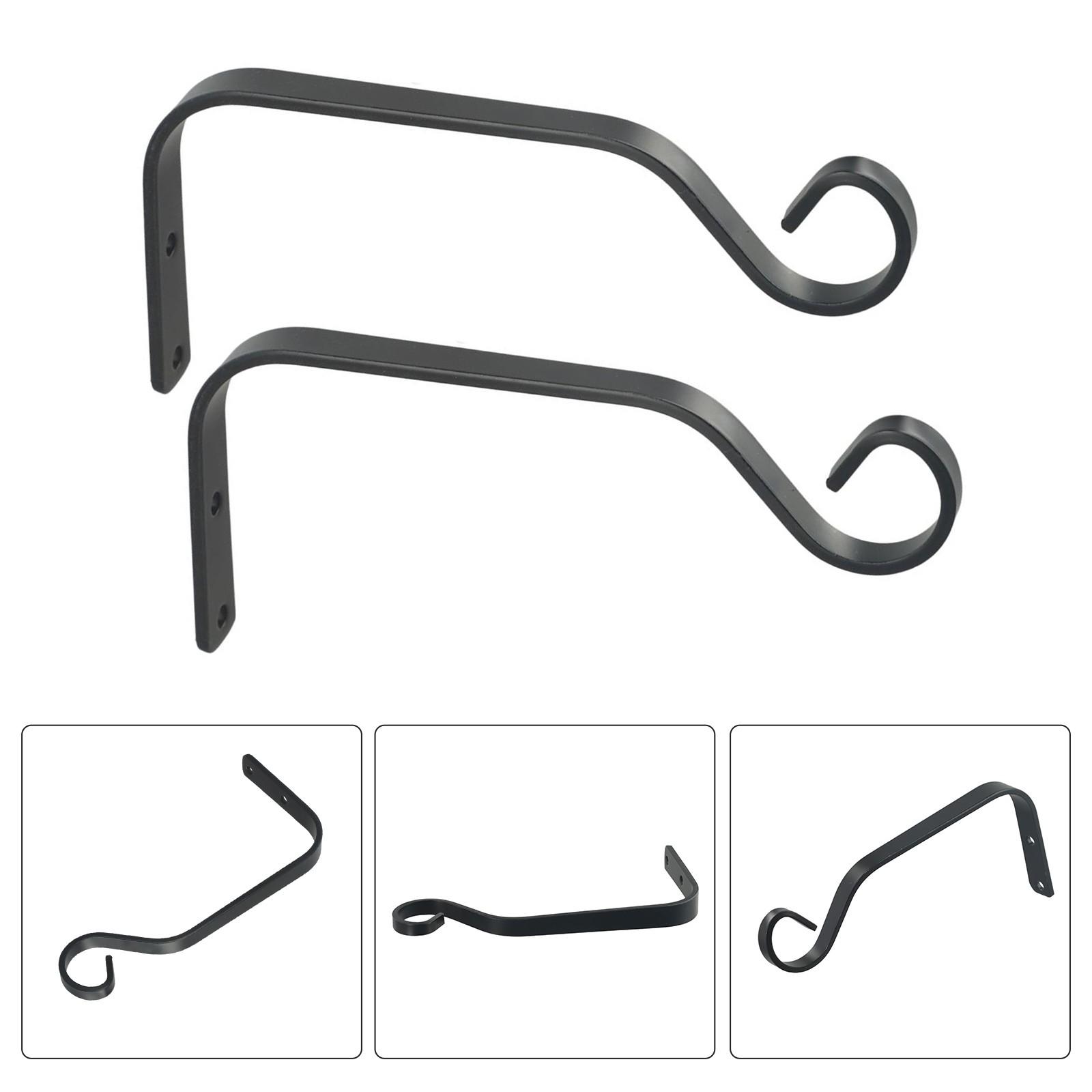 Декоративный крюк-подвеска для цветочного горшка, металлический 2PCS