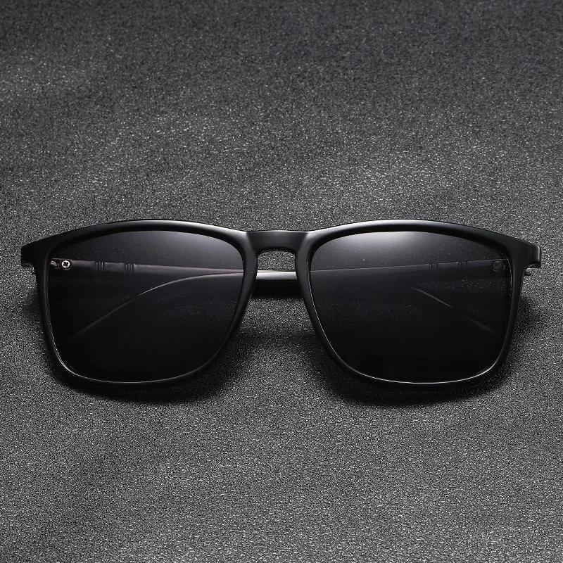 New Men Polarized Sunglasses Vintage Square Sun Glasses Fishing Driving Goggles Brand Design Eyewear Male