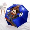 Sorcerer Mickey, Magical Moment Themed Automatic Opening and Closing Umbrella, Brightly Colored 8-rib Portable Umbrella, Suitable for Men an