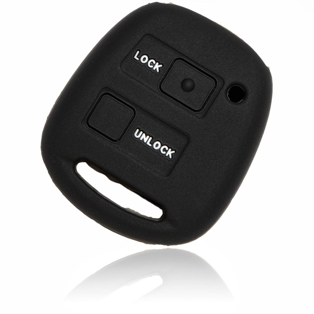 [MALAKO] Toyota Daihatsu Keyless Key Silicone Cover 2 Buttons Vitz Estima Corolla Passo Auris