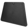 Plastic Transom Outboard Plate Pad for Inflatable Boat Yacht Kayak Canoe Fishing Boat Black