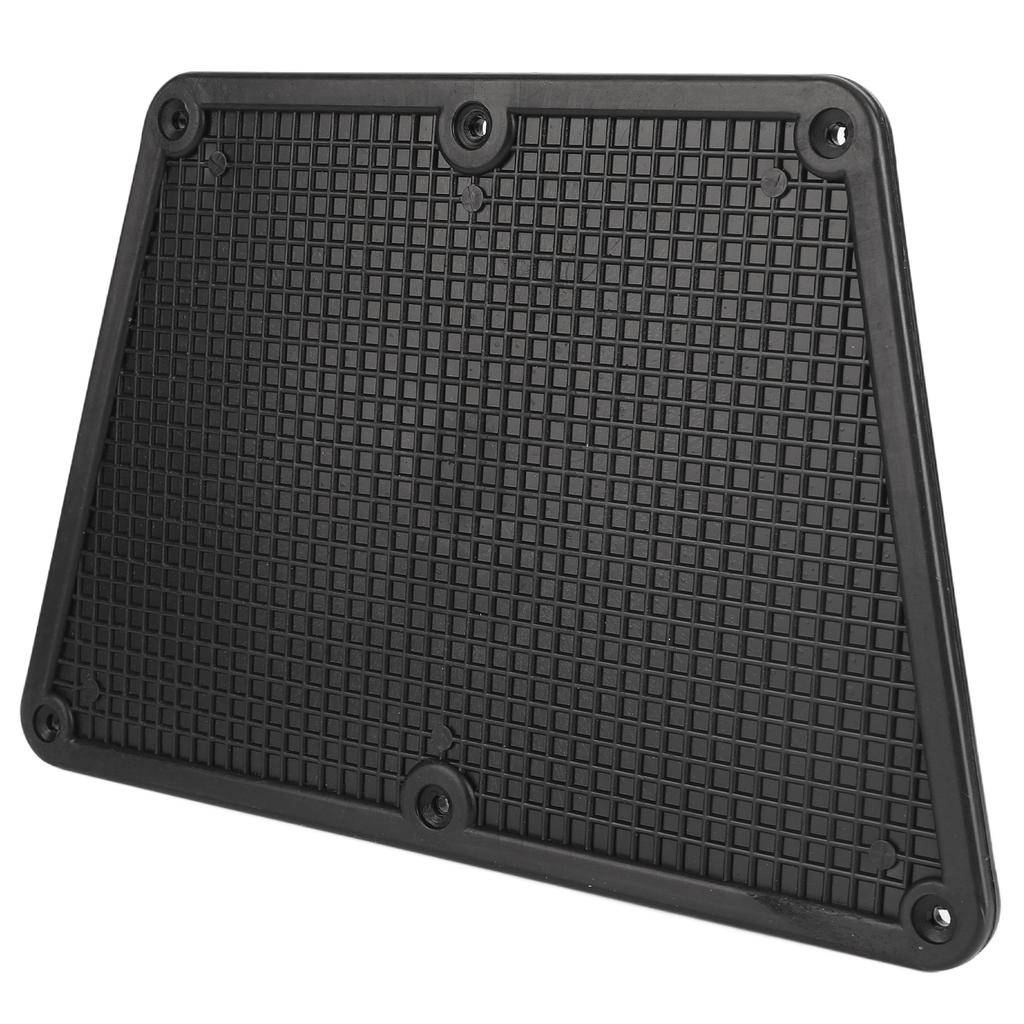 Plastic Transom Outboard Plate Pad for Inflatable Boat Yacht Kayak Canoe Fishing Boat Black