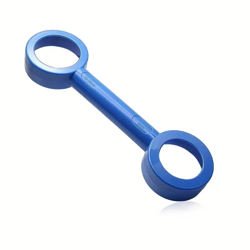 Blue Plastic Paint Roller Cleaner & Scraper Tool | Efficient Paint Removal, Ring Handle, Durable Maintenance