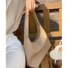 Brown Bags Ladies Commuter Large Capacity One Shoulder Underarm Bag Autumn Winter Vintage Soft Leather Holder