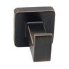 Set di 2 Ganci da Parete Quadrati in Bronzo Sistema di Aggancio Antiscivolo Resistente alla Corrosione Acciaio Inossidabile 304 Mensola da Bagno