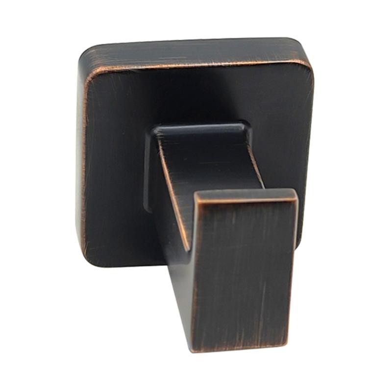 Set di 2 Ganci da Parete Quadrati in Bronzo Sistema di Aggancio Antiscivolo Resistente alla Corrosione Acciaio Inossidabile 304 Mensola da Bagno