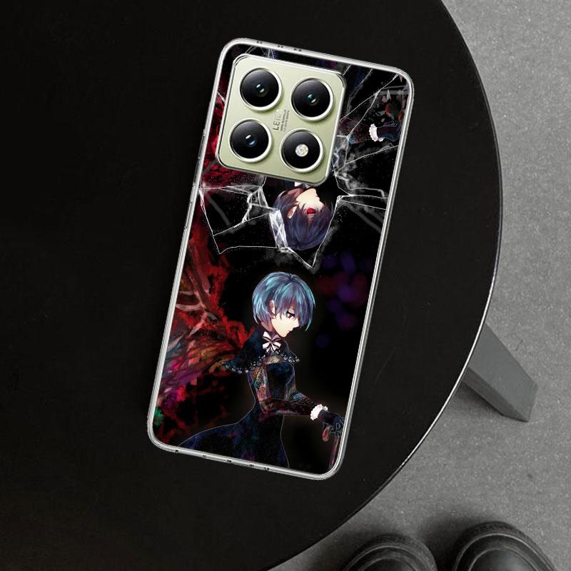 Ghoul Tokyo Touka Kirishima Phone Case Cover for Xiaomi Redmi Note 15 14 13 12 11 Pro Plus 14S 12S 11S 11T 11E 10S 10 Customized