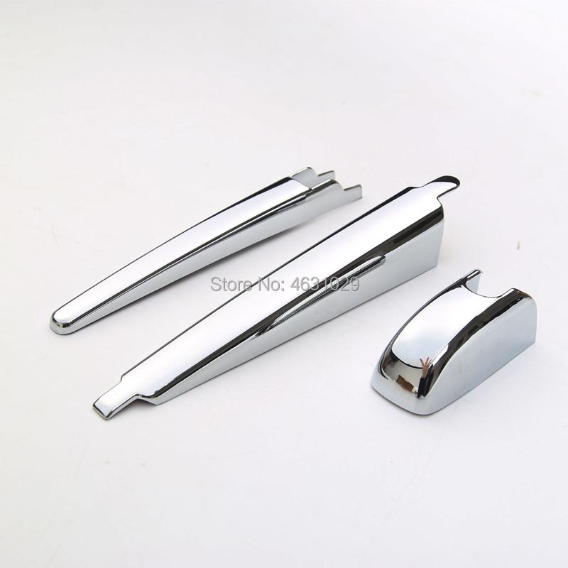 

Крышка стеклоочистителя заднего заднего окна, отделка, стильное украшение, внешние аксессуары для Toyota ABS Chrome