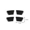 4Pcs For Chevrolet Cruze 2009-2015 Carbon Fiber Door Handle Bowl Cover Trim