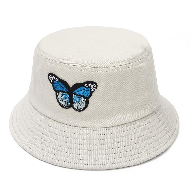 Buy Blue Butterfly Bucket Hat Foldable 