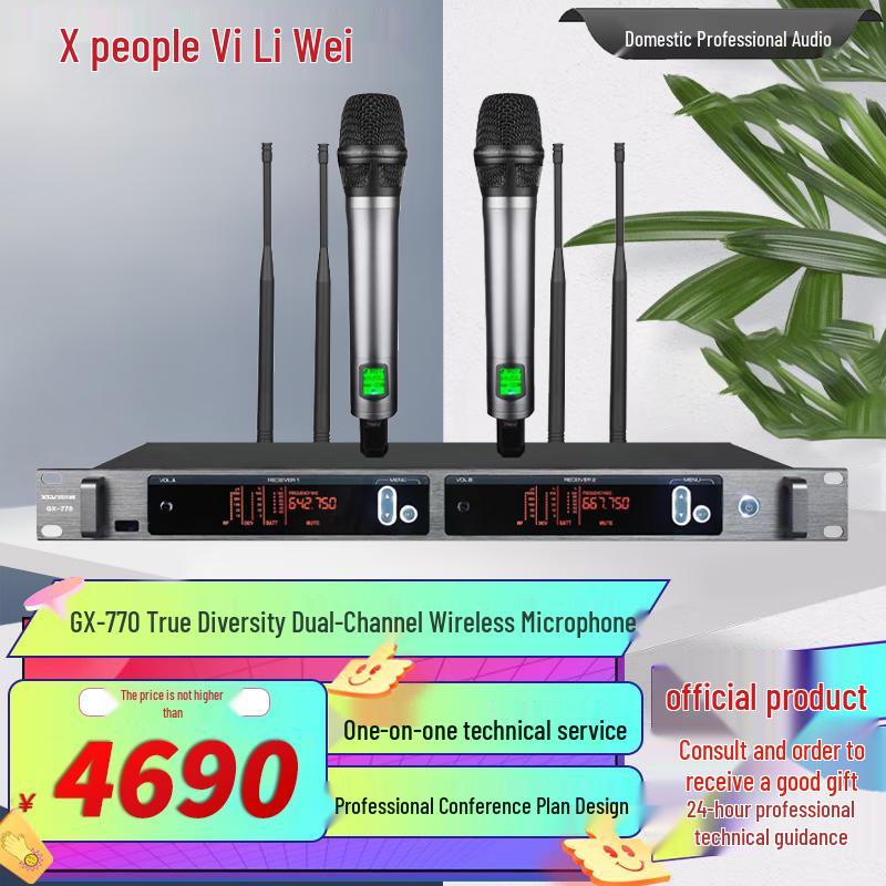 XunErWei Professional Wireless Microphone System (CN version)