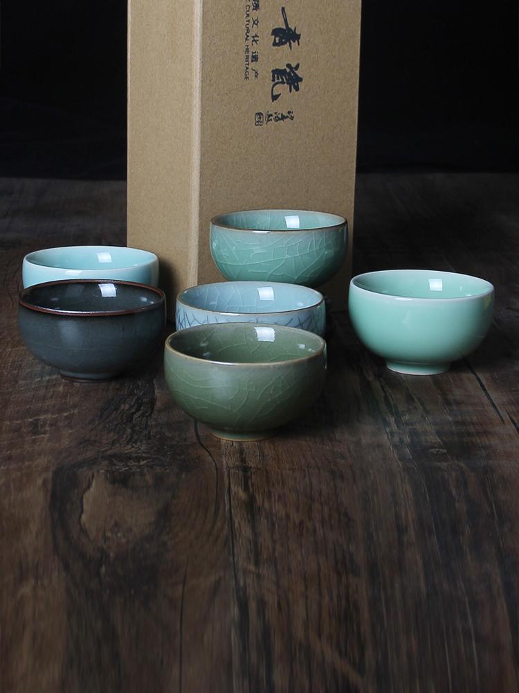 Печи Лунцюань с пятью парчовыми коробками — фото 6