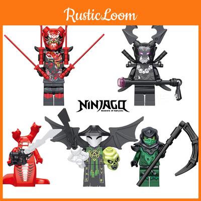 Xl0001-0005 Compatible Phantom Series Ninja Building Block Toy Diy Abs Plastic Small Granule Export