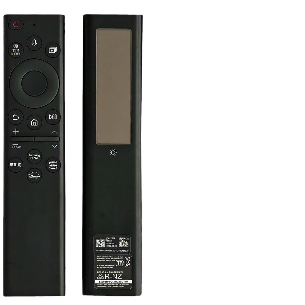 Compatible Samsung TV Solar Charging Voice Remote Control BN59-01385A/01385B.