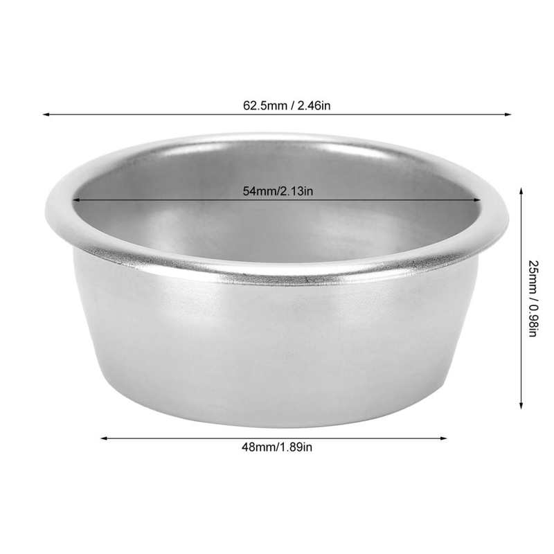 Filter Basket 304 Stainless Steel Strainer 53mm Coffee Machine Accessories for 870 Coffee Filter Basket Coffee Supplies