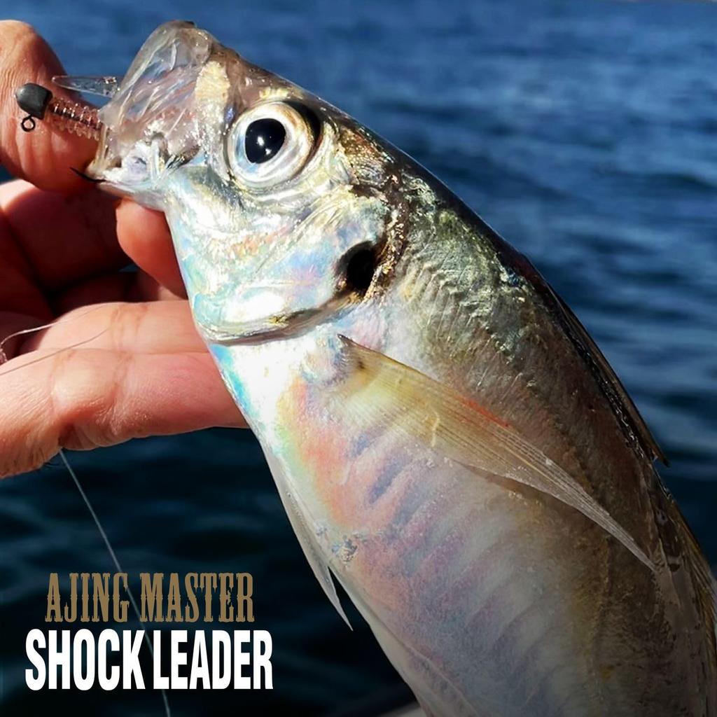 VARIVAS Ajing Master Shock Leader, Fluorocarbon, 30m, 1.2 (5lb.+)