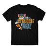 2026 Sommar Tecknad Form Tom och Jerry Bild 100% Bomull Tryckt Överdimensionerad Vardaglig T-shirt Vuxen Barn FörälderBarn Topp Hemkläder
