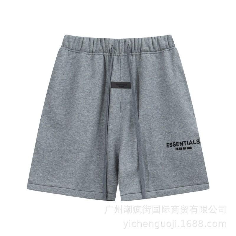 FOG ESSENTIALS Reflective Embroidered Shorts Casual Pants Men Women