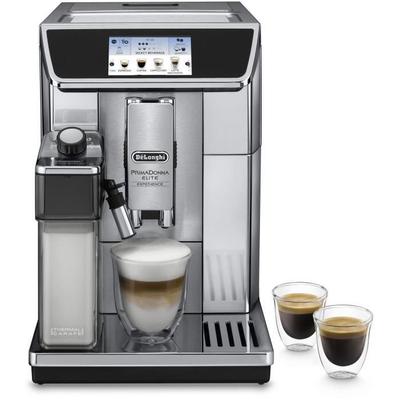 Bean To Cup Espresso Machine - De'Longhi - Primadonna Elite - ECAM650.85.MS - 28 Recipes - Grey