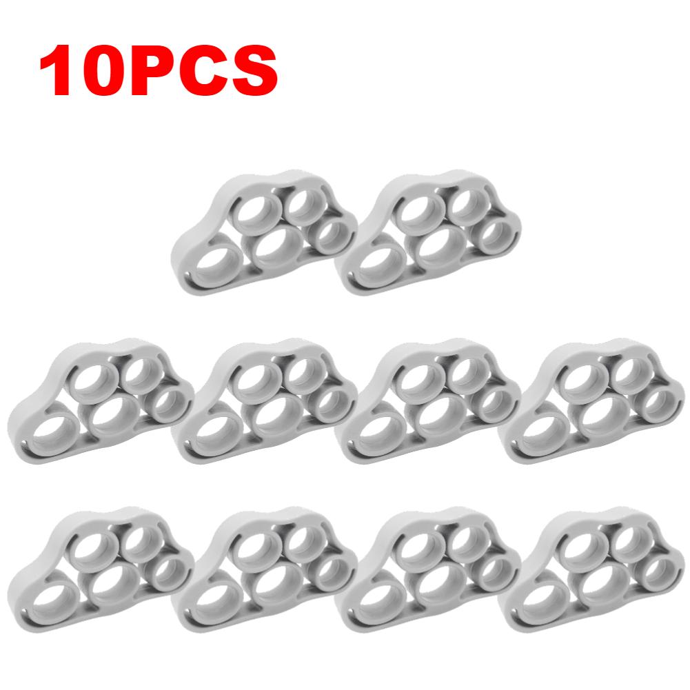 10-40PCS Silicone Finger Gripper 5 Fingers Strengthener Trainer Elastic Wrist Stretcher Finger Expander For Fitness Training New