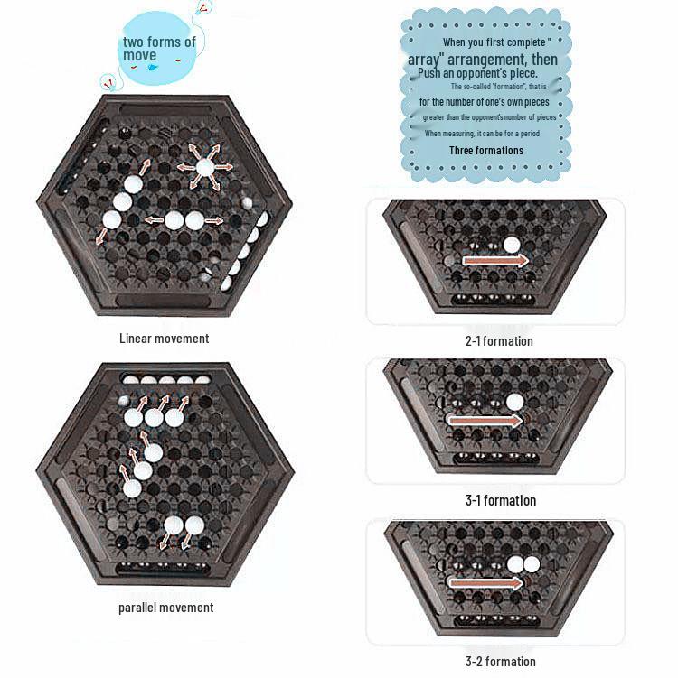 Kids' King Bao Strategy Table Game: Easy Two-Player Desktop Puzzle