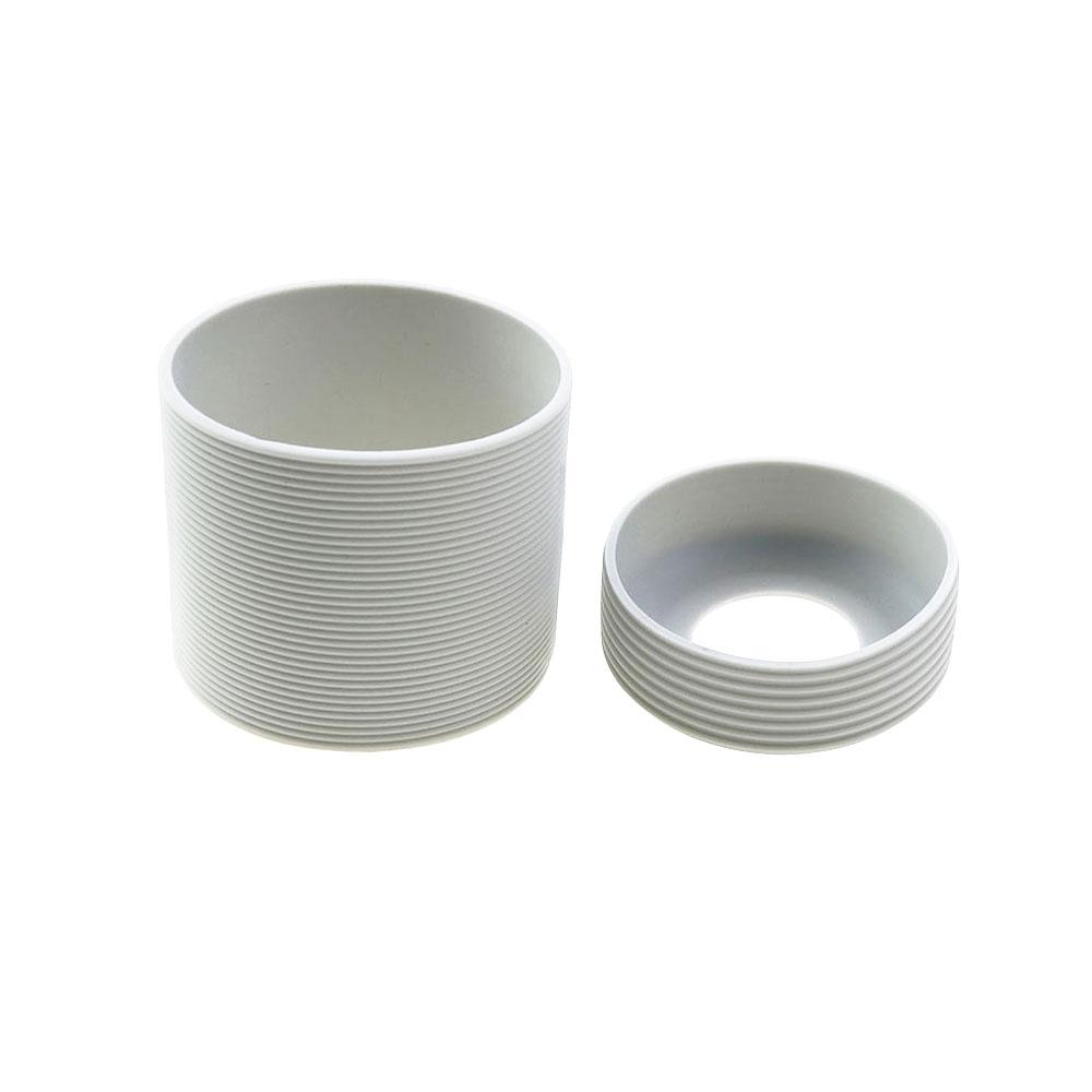 Silicone World 2pcs/set 6.0CM Threaded Silicone Cup Bottom Cover 60MM Heat Insulated Cup Cover Cup Bottom Coaster Cup Sleeve