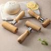 Wooden Rolling Pin for Baking – Single-Headed Dough Roller with Thick Handle, Kitchen Baking Tool for Effortless Rolling