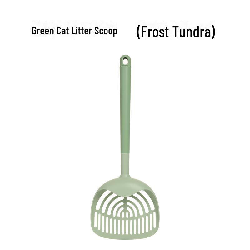 

Большой совок для кошачьего туалета из бентонита с мелкими отверстиями и длинной ручкой — идеально подходит для легкой уборки 40*15cm