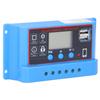 Solar Panel Charge Controller LCD Display PWM Photovoltaic Charging Regulator 12V 24V30A