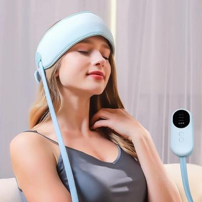 Elektrisches Airbag Kopfmassagegerät Heißkompresse Stirnband Kopfhautlifting Tiefenmassage Schal Kopfschmerzen Müdigkeit Linderung Akupressur