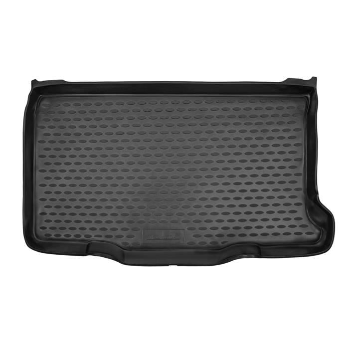 J&amp;J AUTOMOTIVE | Tapis De Coffre Caoutchouc Premium Pour Fiat 500 depuis 2007