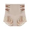 Ladies Spring and Autumn Lace Side High Waist Belly Lift Hip Flat Angle Briefs