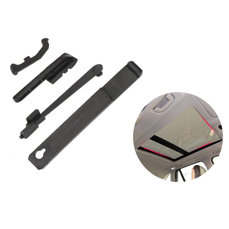 For BMW X5 Black Car Sunroof Sun Visor Repair Kit Sunroof Curtain Fixing Buckle For BMW X5 E70 F15