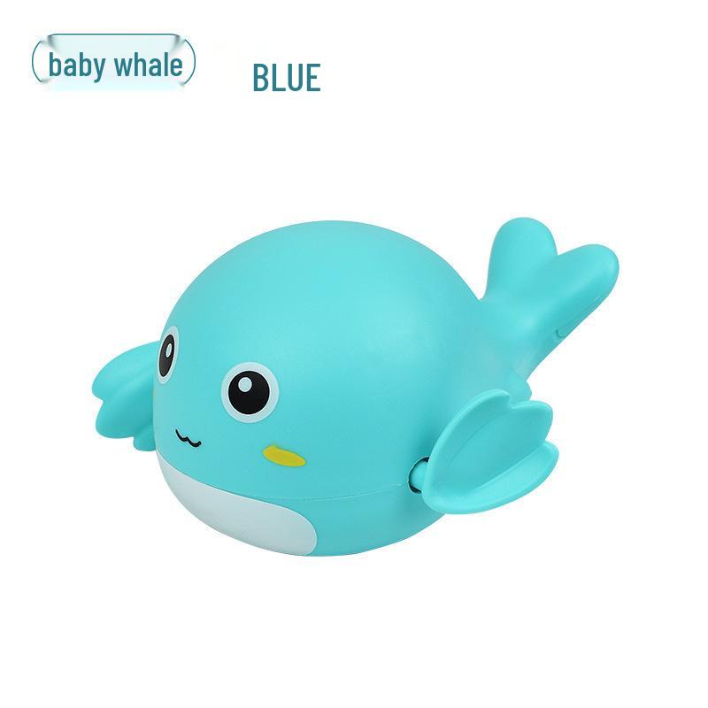 Wind-Up Cartoon Frog Baby Bath Toy