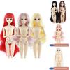 Colorful Hair Fashion Doll With 20 Joints Diy Princess Girl Toy For Girls